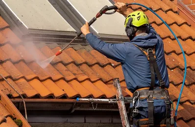 Démoussage et hydrofuge de toiture à Puissalicon